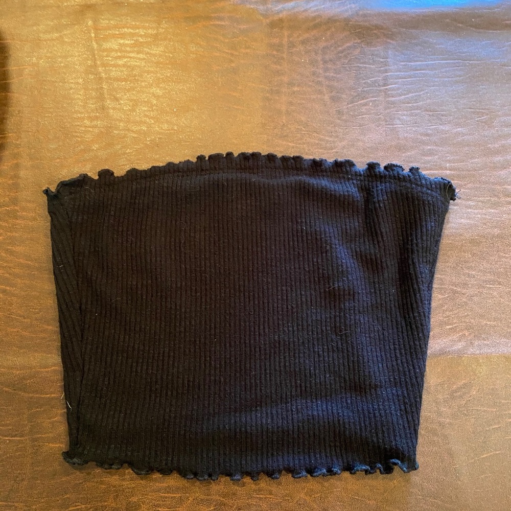 Sky & Sparrow Black Tube Top